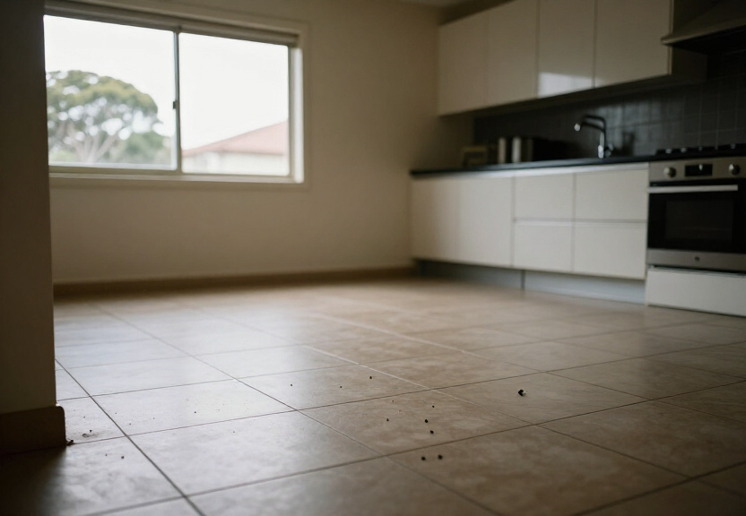 Cockroach-free kitchen in Erskineville after treatment