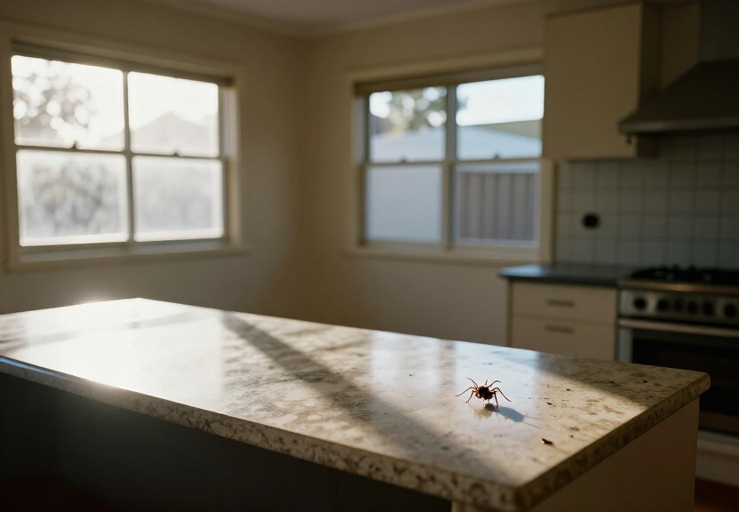 Termite damage in an Erskineville home before treatment
